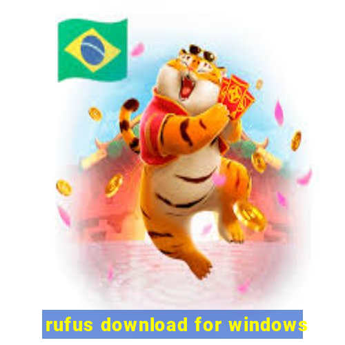 rufus download for windows